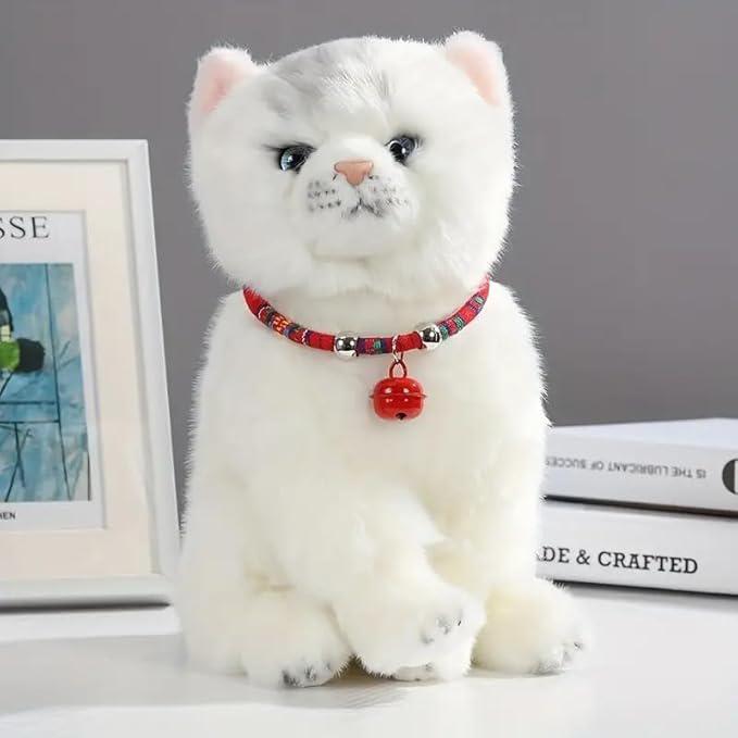 Pet Believe Cat Collars and Leads, Necklace Nylon Accessory Kitten Supply Cat Bell Collar Extension Chain Japanese Style Random Color 1 Pcs