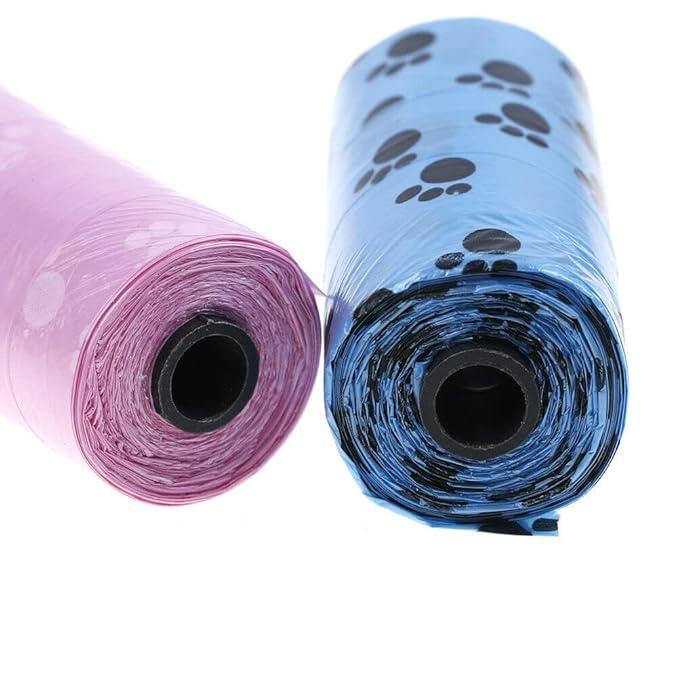 PETS EMPIRE 8 Roll Dog Poop Bags Extra Thick and Strong | Leak Proof Poop Bags for Dogs | Plastic Waste Pick Up Biodegradable | Dog Potty Picker Bag | Unscented Waste Bag 120 Counts
