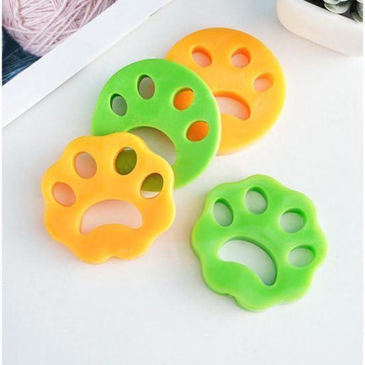 YTANYZ Silicone Dog Pattern Hair Remover, Pet Hair Remover Washing Machine Accessories, Cat Dog Fur Lint Hair Remover, Clothes Dryer Reusable Cleaning Laundry Dryer Catcher (Two Pis)