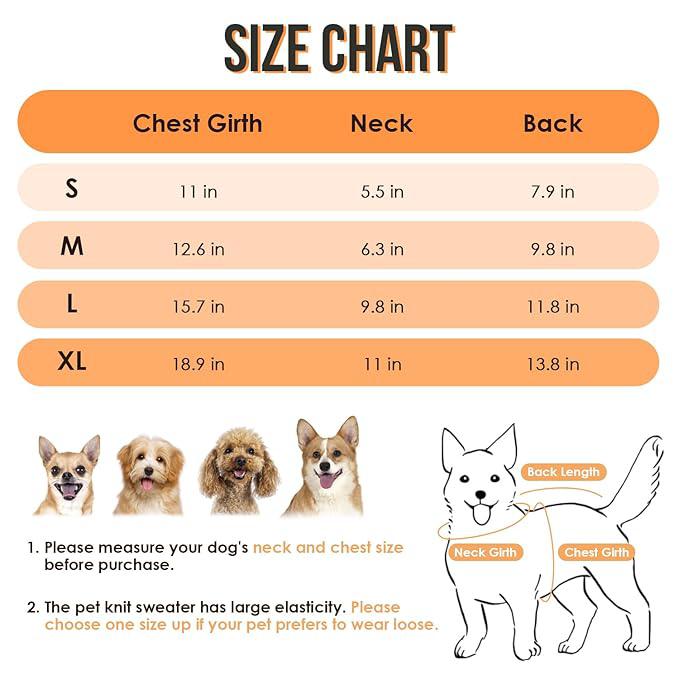 RETOLIT Dog Sweater for Small Dog - Classic Knitted Doggie Paw Print Sweater for Cold Weather, Soft Warm Winter Dog Clothes Outdoor Indoor for Chihuahua, Bulldog, Dachshund, Pug, Yorkie（Blue,l）