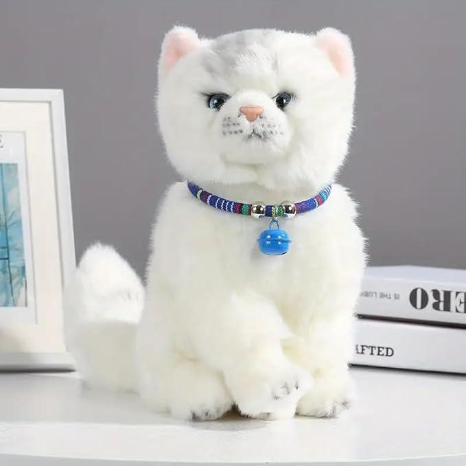 Pet Believe Cat Collars and Leads, Necklace Nylon Accessory Kitten Supply Cat Bell Collar Extension Chain Japanese Style Random Color 1 Pcs